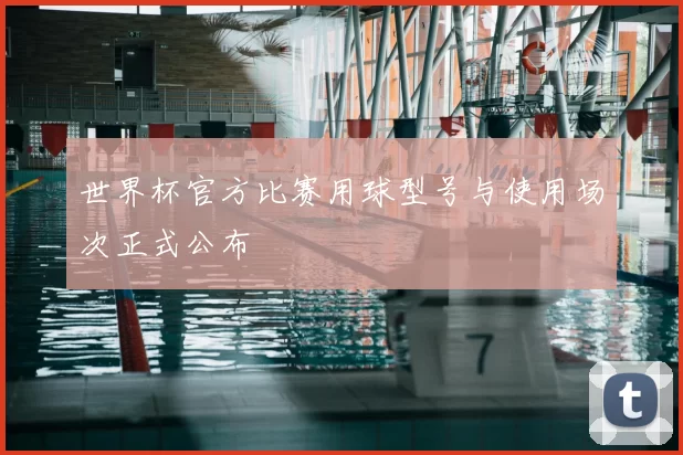 世界杯官方比赛用球型号与使用场次正式公布