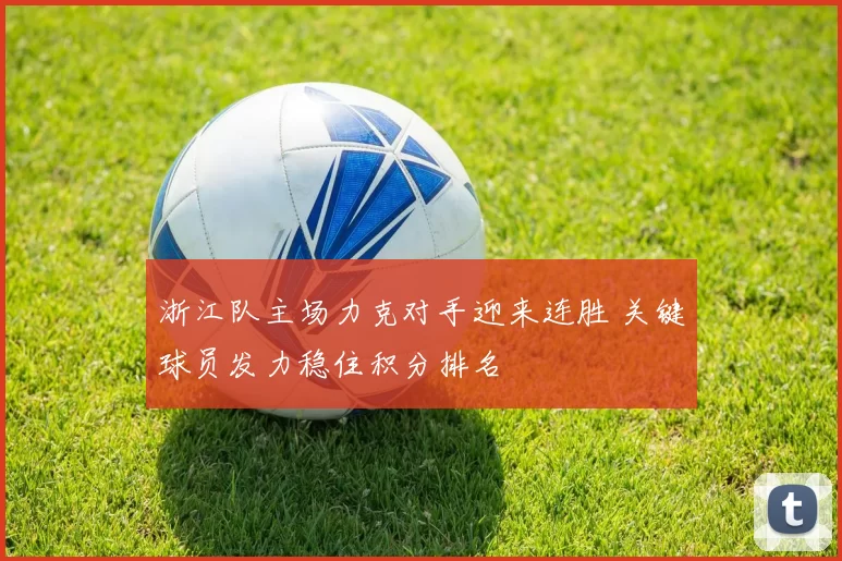 浙江队主场力克对手迎来连胜 关键球员发力稳住积分排名